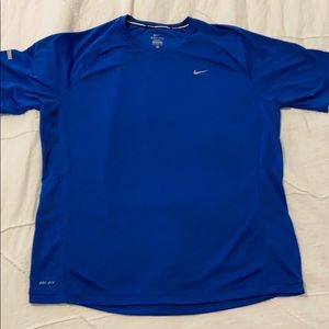 Mens Nike Dri-Fit Short Sleeve Running Shirt XL